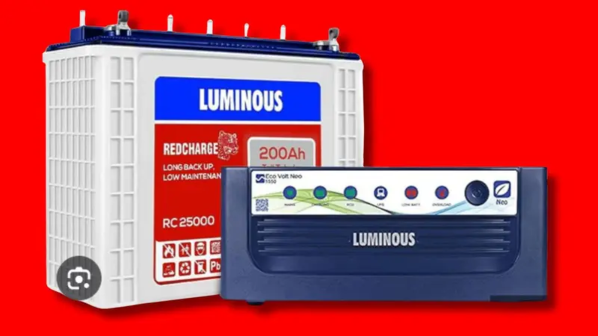 Luminous inverter 200a battery