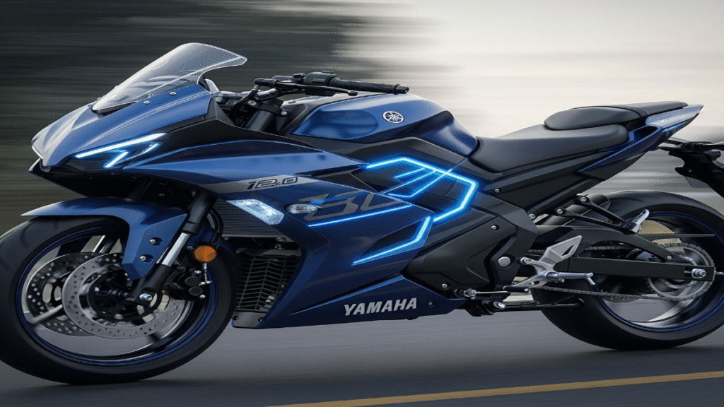 Yamaha V2.0 Electric Motorcycle