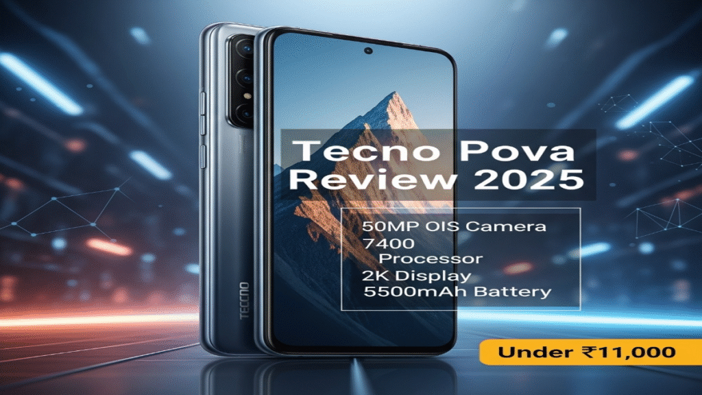 Tecno Pova Smartphone – 50+50+8 OIS Camera,