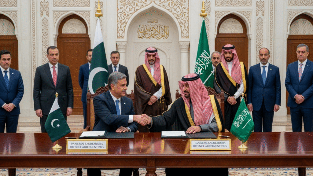 पाकिस्तान-सऊदी रक्षा समझौता 2025